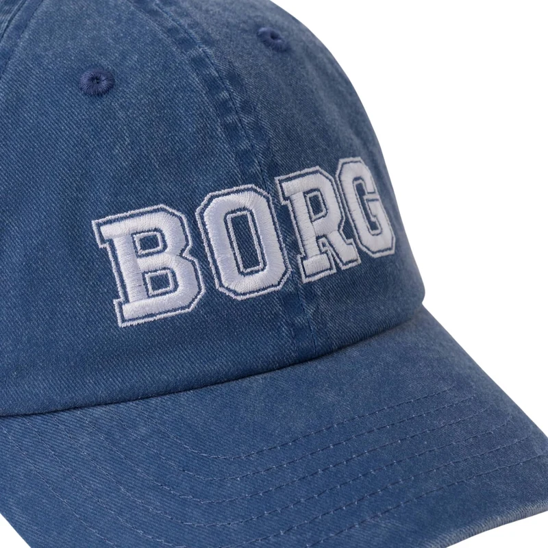 Björn Borg Washed Bold Logo Cap Monaco Blue