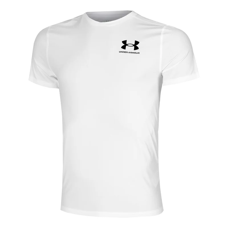 Heatgear Fitted T-Shirt Herren-Weiß