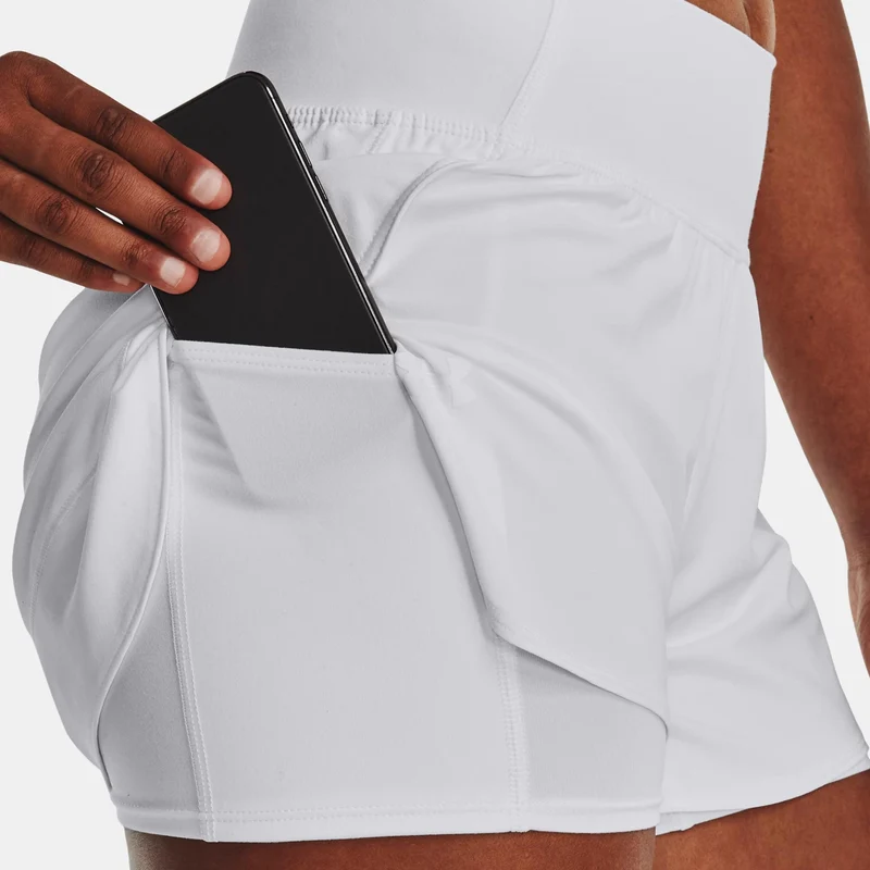 Flex Woven 2-in-1 Shorts Damen-Weiß