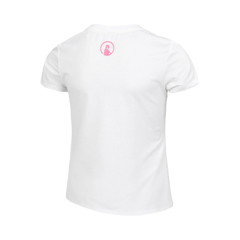 Retriever T-Shirt Mädchen - weiß, pink