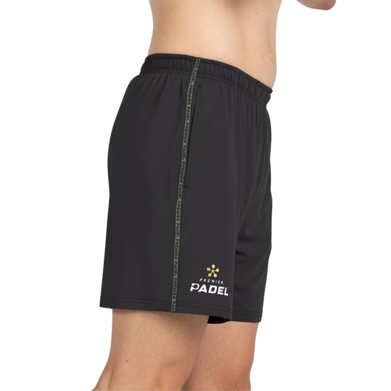 Bullpadel Short Preux Heren Zwart