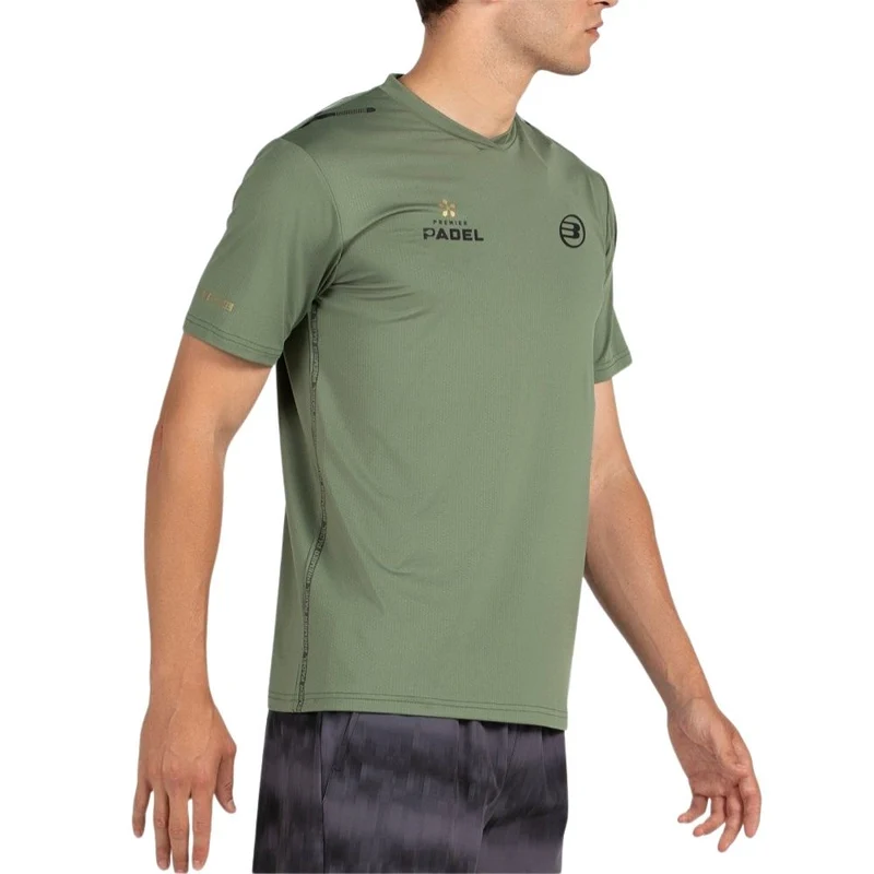 Bullpadel Shirt Perico Padel Heren Kaki