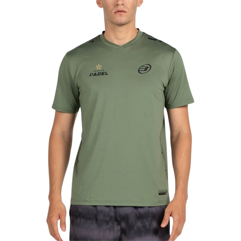 Bullpadel Shirt Perico Padel Heren Kaki