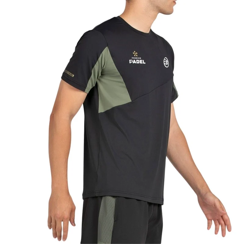 Bullpadel Shirt Pocate Padel Heren Zwart