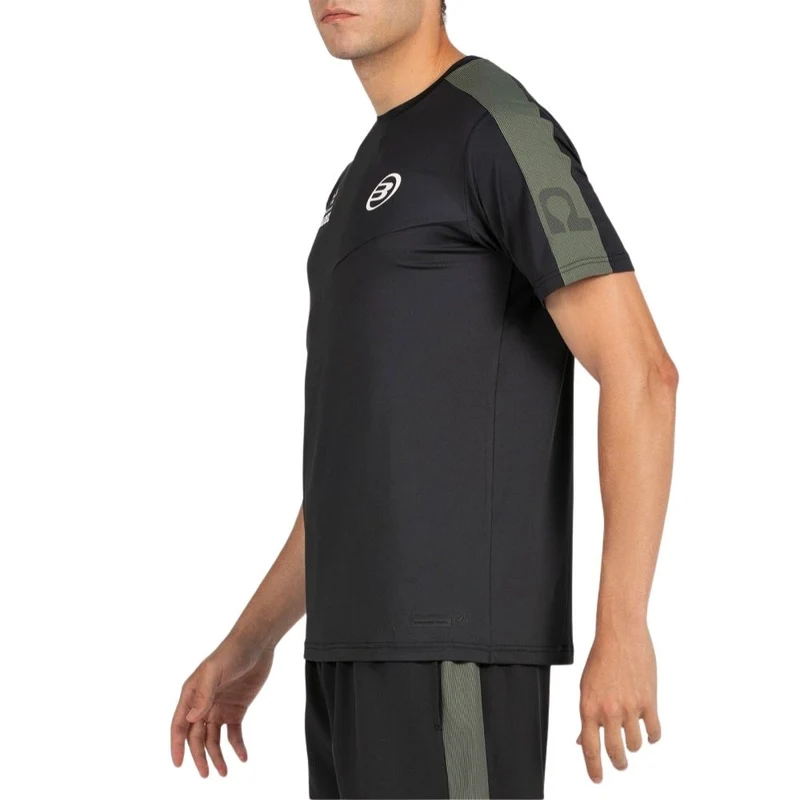 Bullpadel Shirt Pocate Padel Heren Zwart