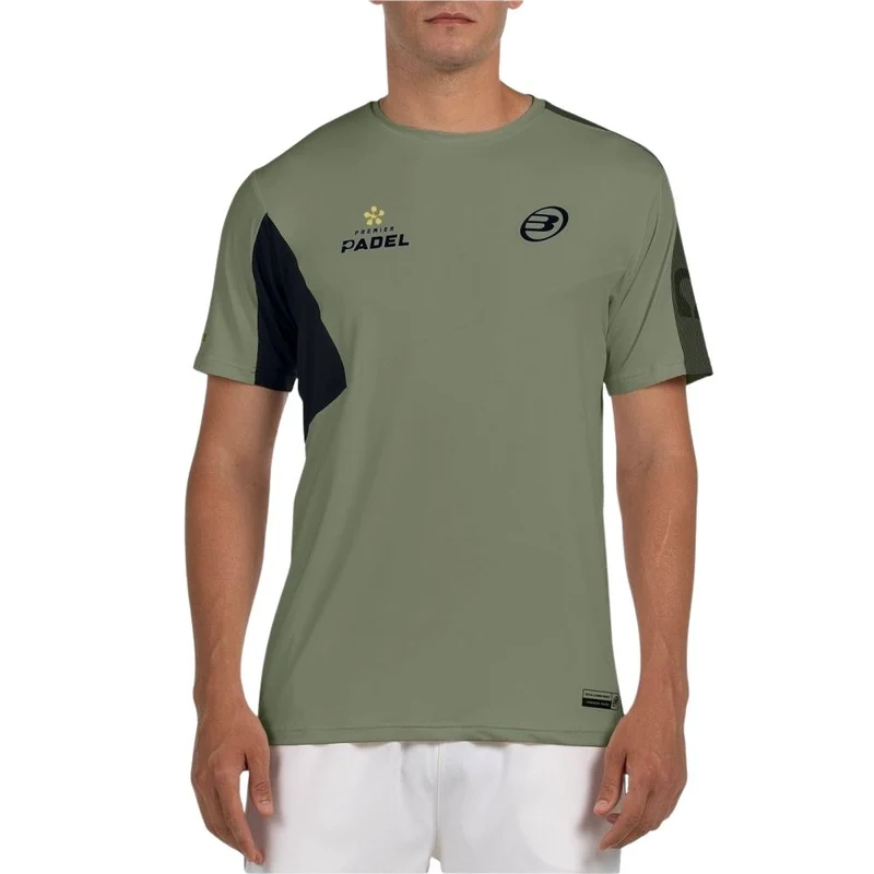 Bullpadel Shirt Pocate Padel Heren Kaki