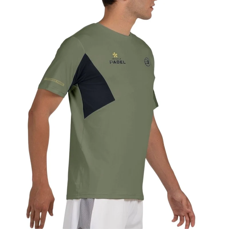 Bullpadel Shirt Pocate Padel Heren Kaki
