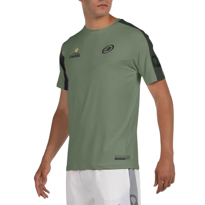 Bullpadel Shirt Pocate Padel Heren Kaki