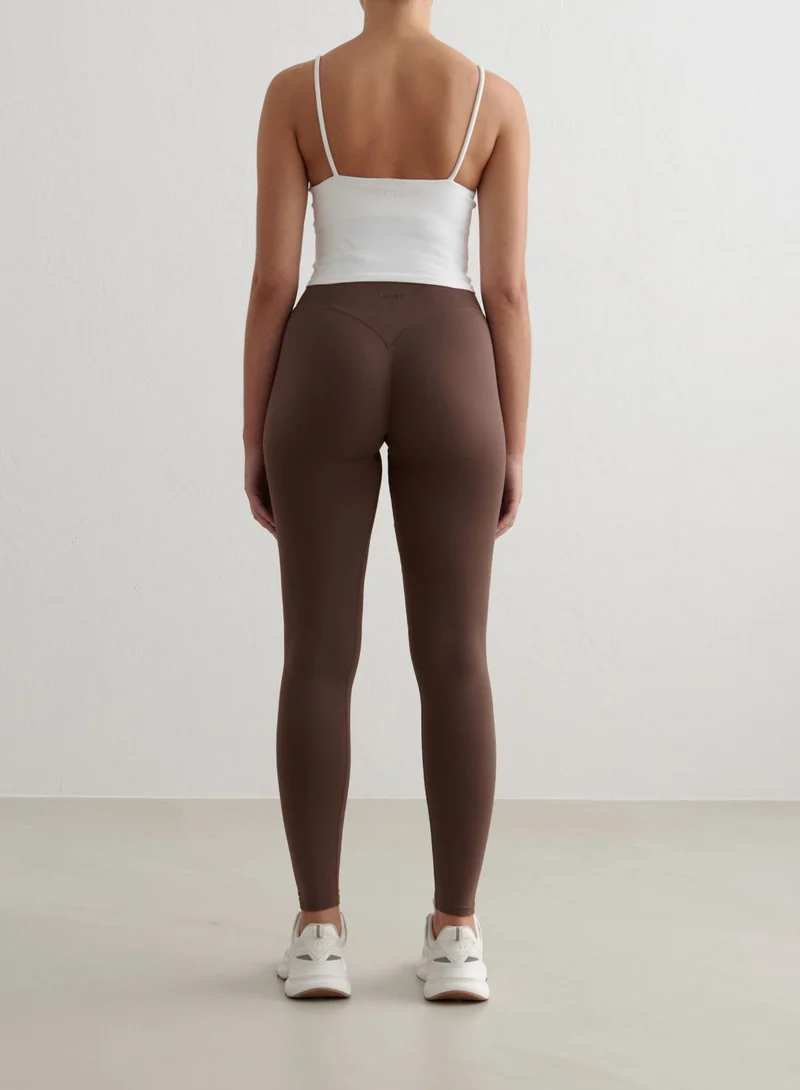 White Shape Seamless Strap Singlet