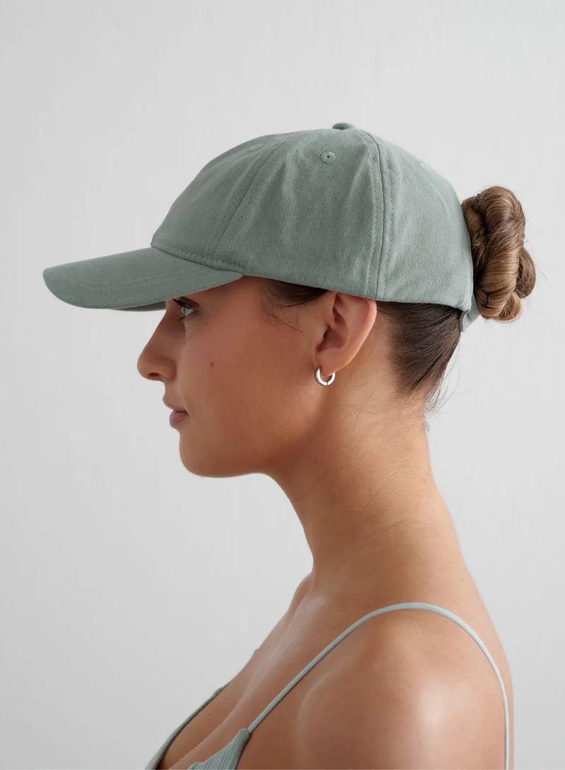 Aqua Small Logo Cap