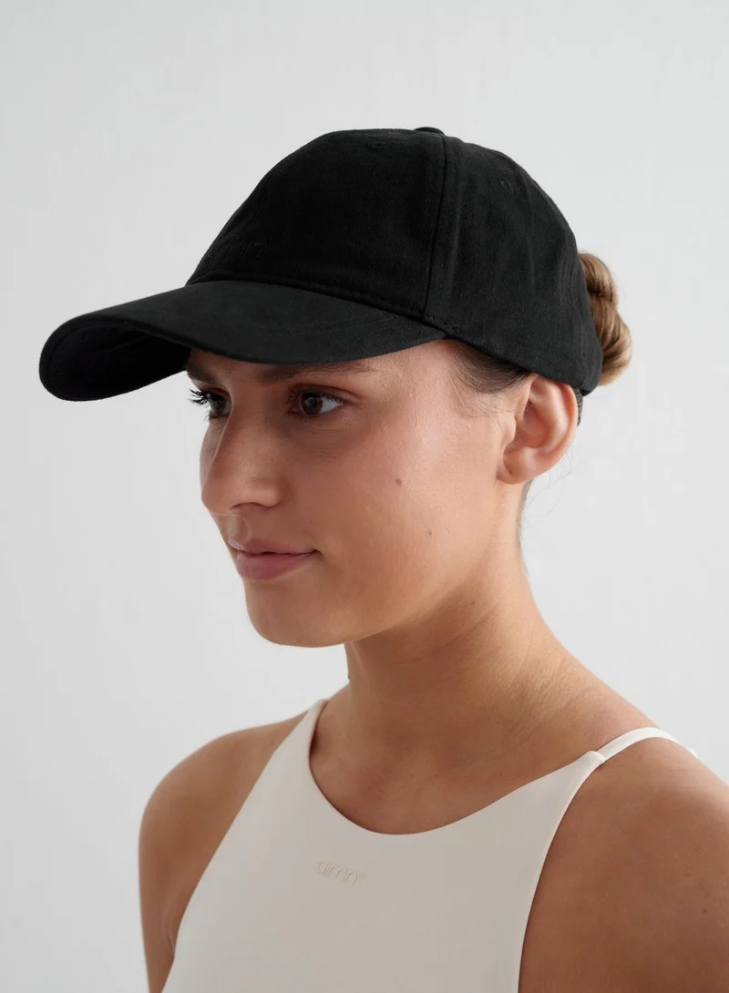 Black Small Logo Cap