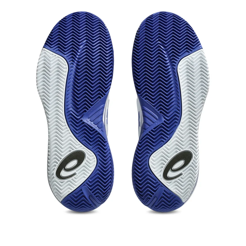 Gel-Resolution X Sandplatzschuh Herren - weiß, dunkelblau
