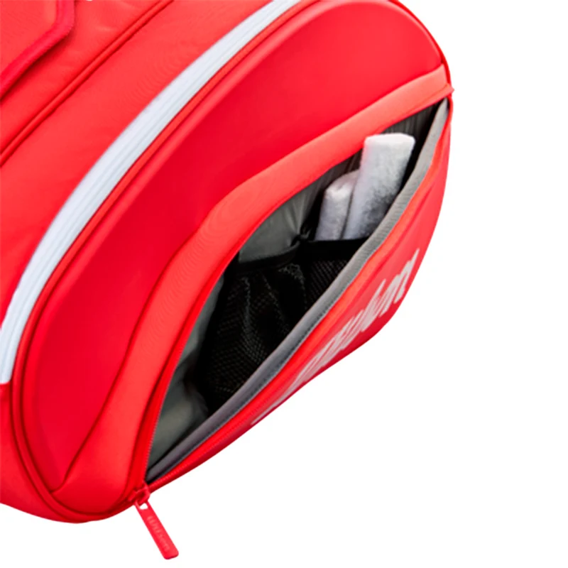 WILSON SUPER TOUR Padel Bag Red 2026 (Paletero)