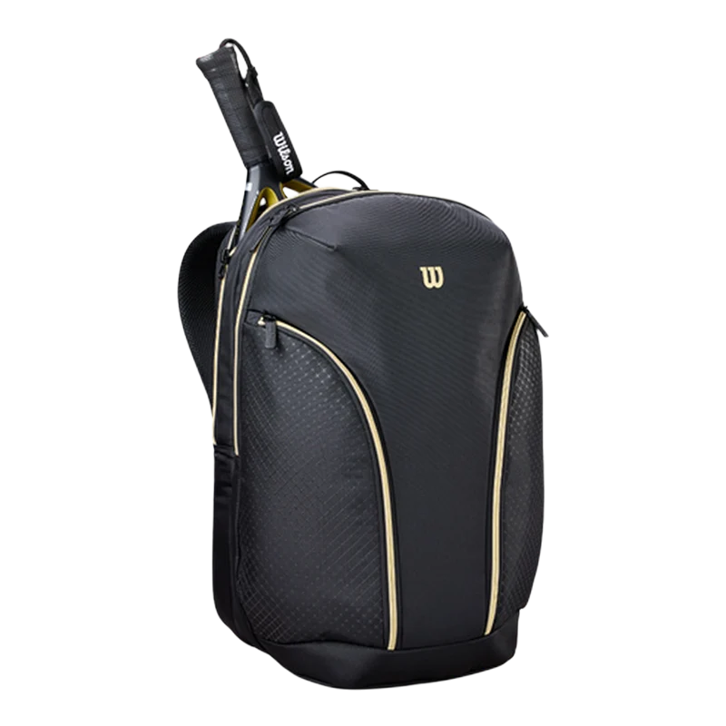 Mochila Wilson Defy V1 Black/Gold 2026