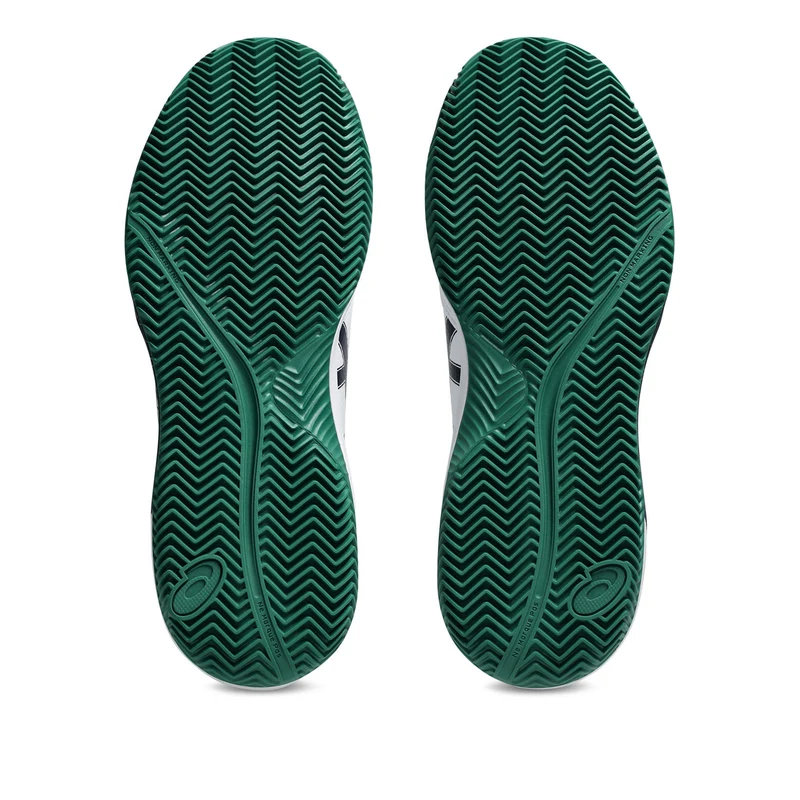 Gel-Dedicate 8 Sandplatzschuh Herren - weiß, grün