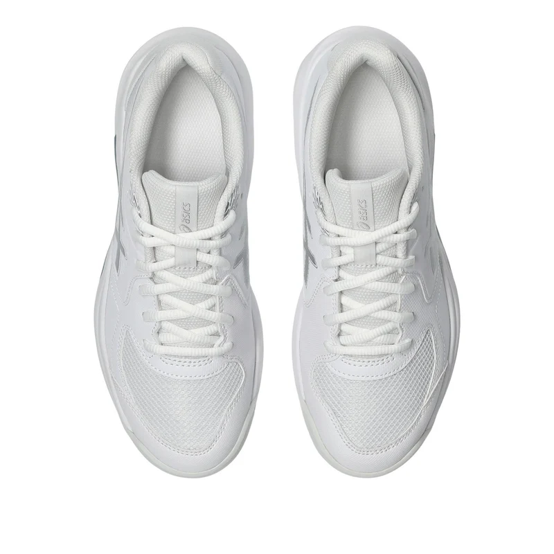Gel-Dedicate 9 Sandplatzschuh Damen - weiß, silber