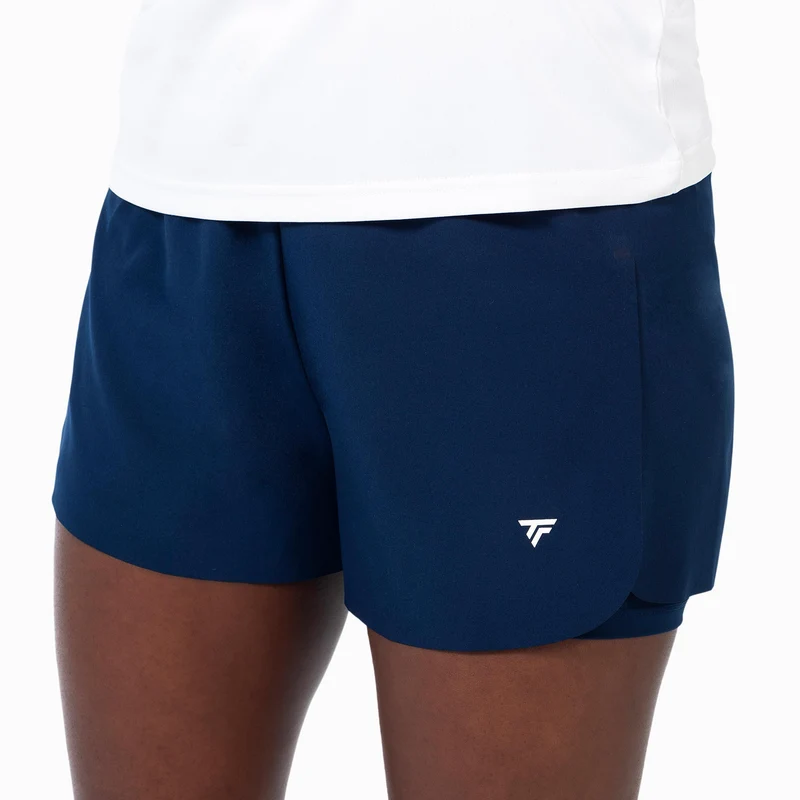 Team Stretch Shorts Damen - dunkelblau