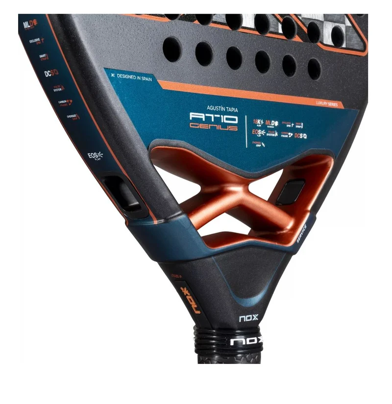 Nox AT10 Genius Attack 18K Alum 2025 Padel Racket