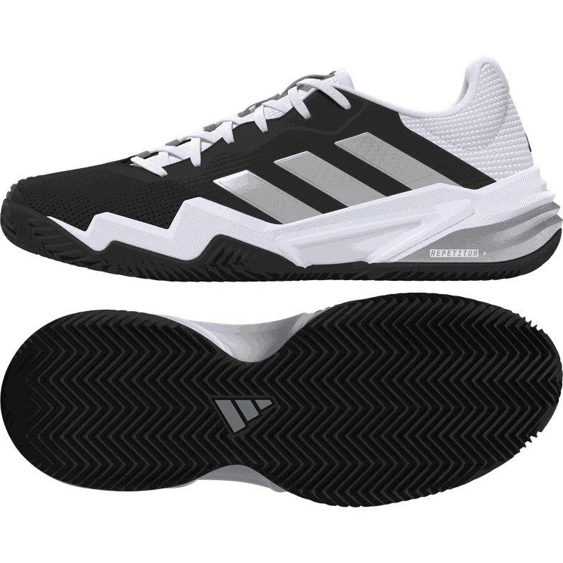 Adidas Barricade 13 M Clay Padel Shoes (Black)