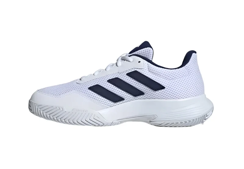 Adidas Game Spec 2 Padel Shoes (White/Dark Blue)