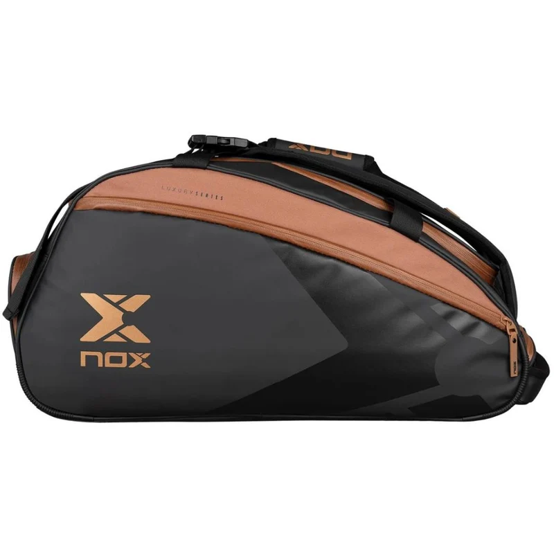 Nox Luxury Open Series Padel Bag (Black/Brown)