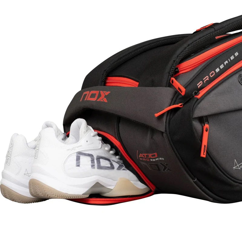 Nox AT10 XXL Padel Bag (Black/Red)