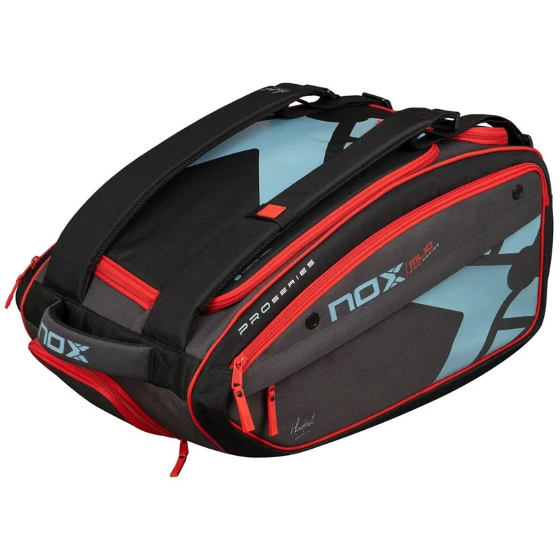Nox ML10 Competition XL Compact Padel Bag (Black/Red)