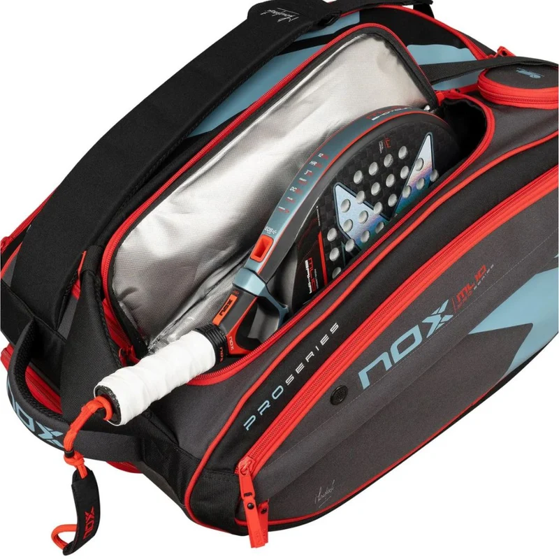 Nox ML10 Competition XL Compact Padel Bag (Black/Red)