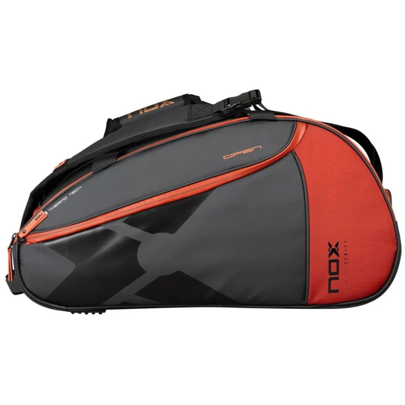 Nox Luxury Open Series Padel Bag (Black/Red)
