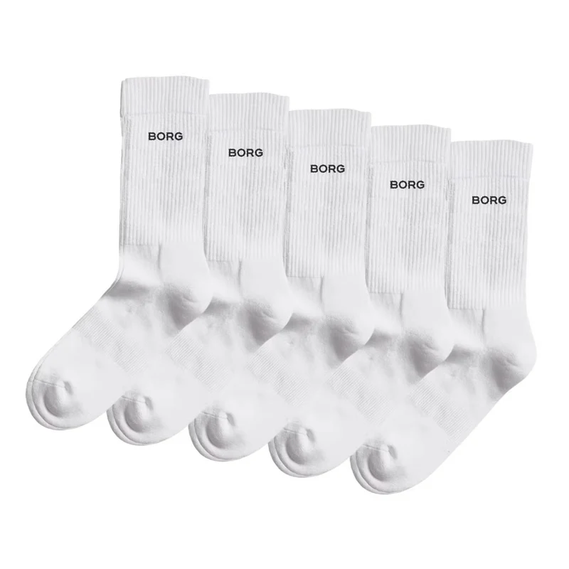 Björn Borg Essential Crew Sock White (5 Pack)