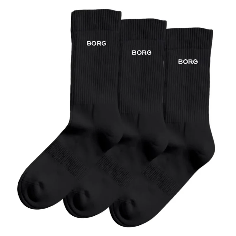 Björn Borg Essential Crew Sock Black (3 Pack)