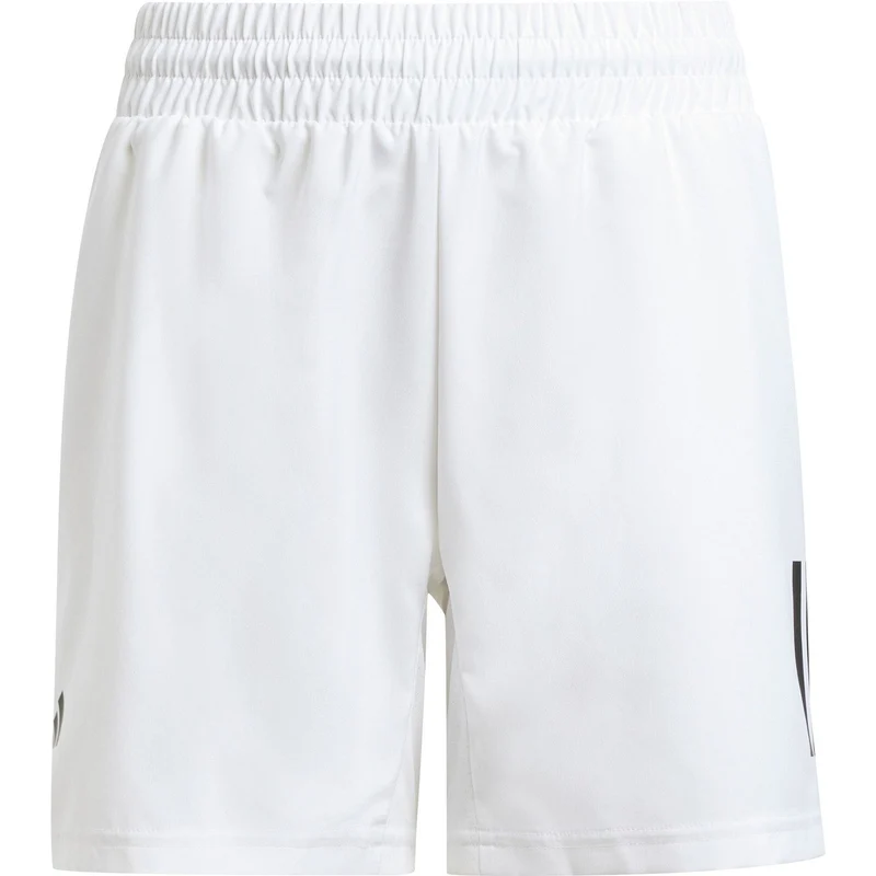 Adidas Boys Club 3-Stripe Shorts White