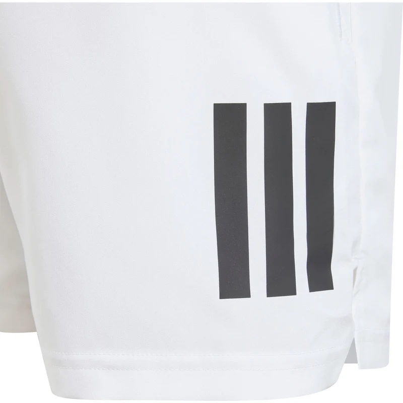 Adidas Boys Club 3-Stripe Shorts White