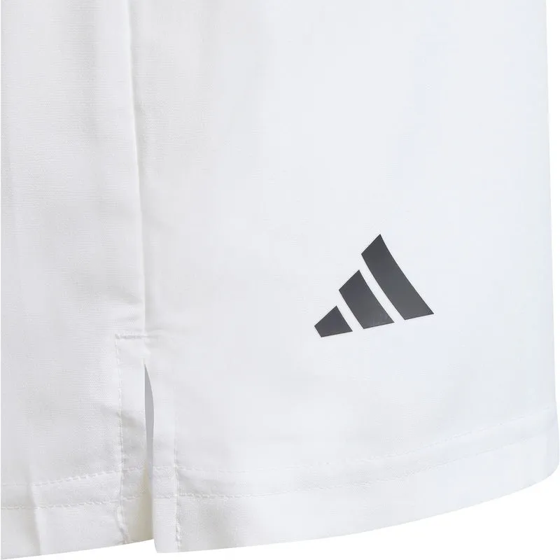 Adidas Boys Club 3-Stripe Shorts White