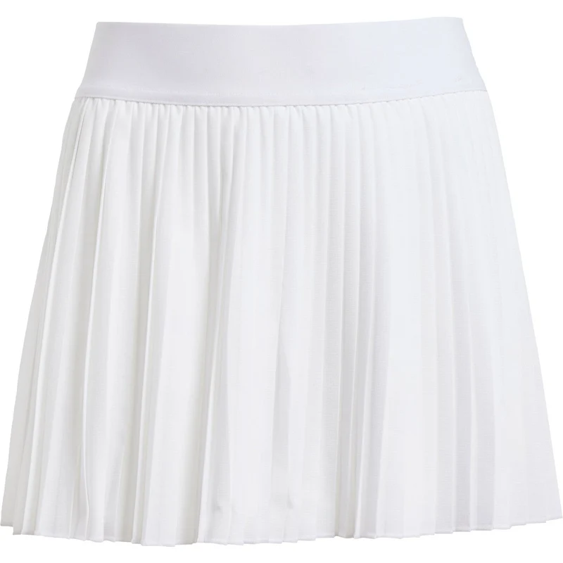 Adidas Girls Club Pleated Skirt White