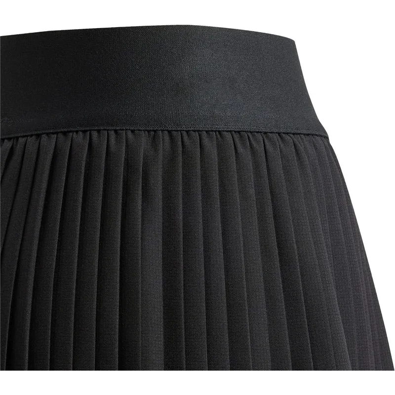 Adidas Girls Club Pleated Skirt Black