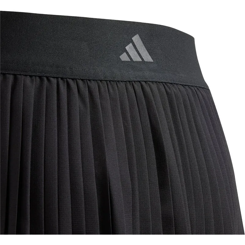 Adidas Girls Club Pleated Skirt Black