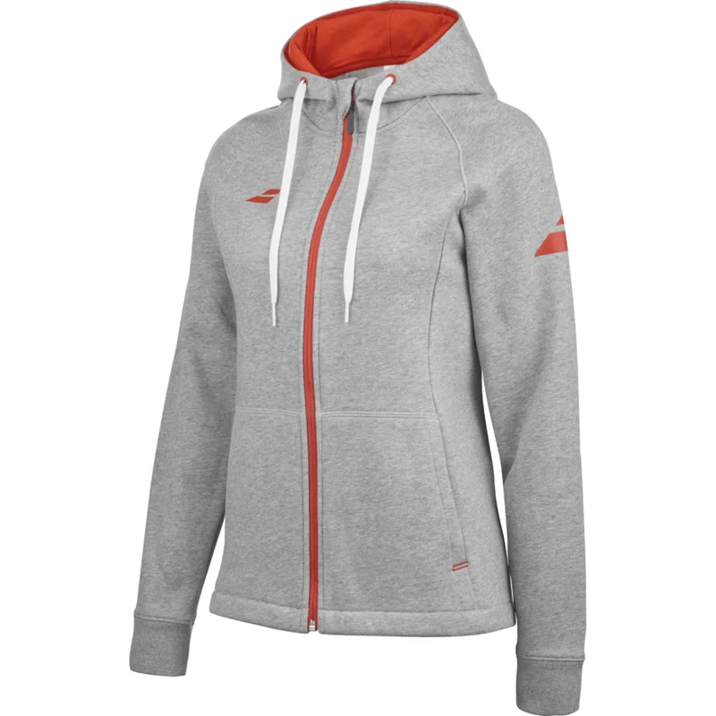 Babolat Exercise Hood Jacket W Grey