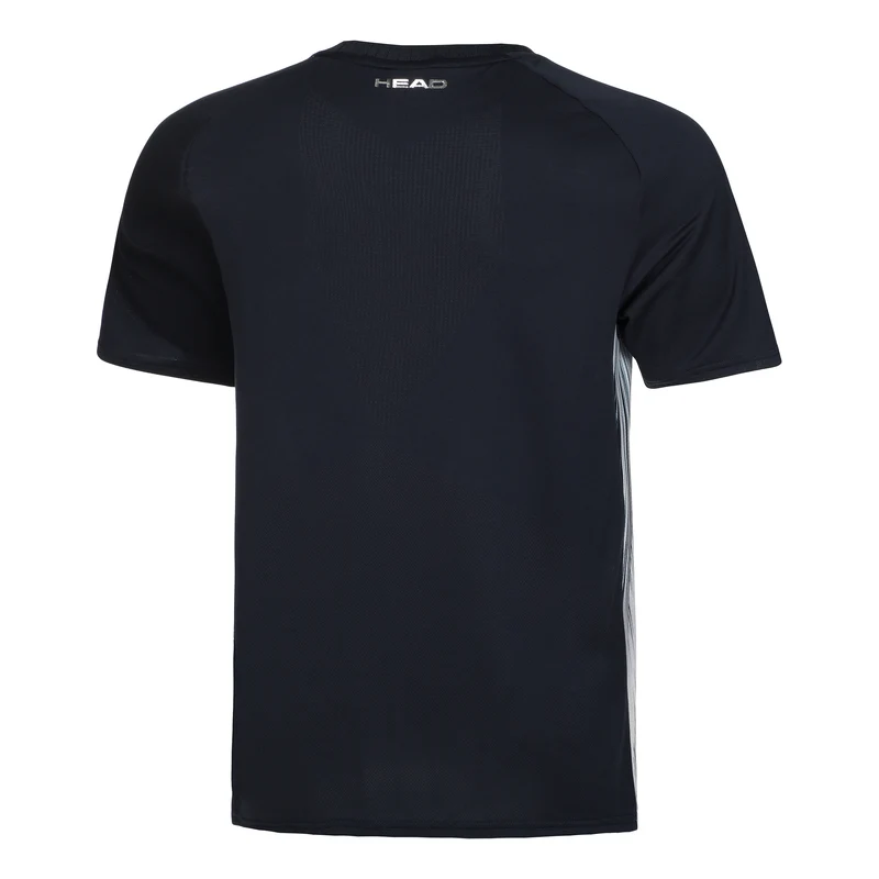 Performance T-Shirt Herren - dunkelblau, weiß