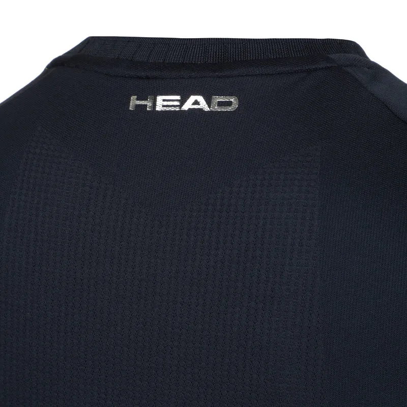 Performance T-Shirt Herren - dunkelblau, weiß