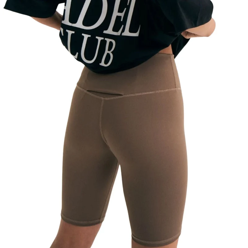 Cuera Active Biker Tights Hidden Seem Walnut