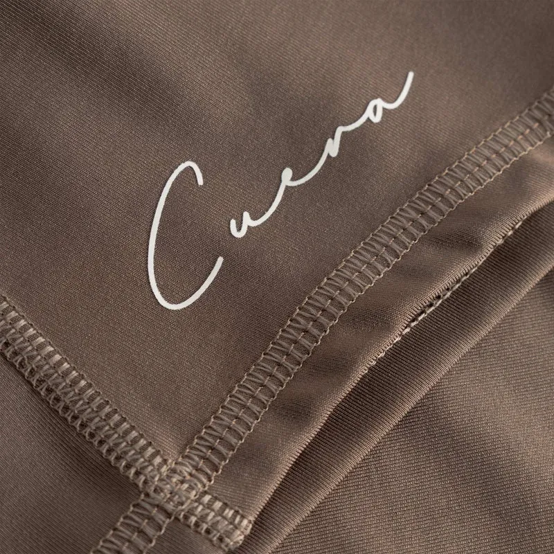 Cuera Active Biker Tights Hidden Seem Walnut