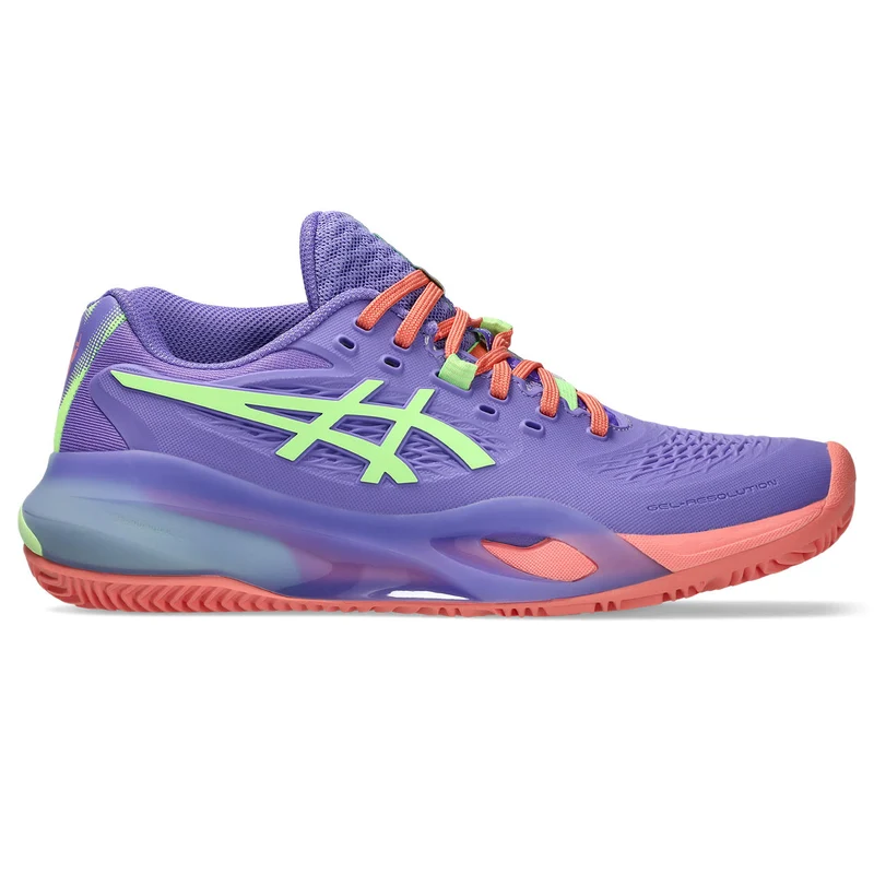 Asics Padelschoen Gel Resolution X Padel Dames Paars