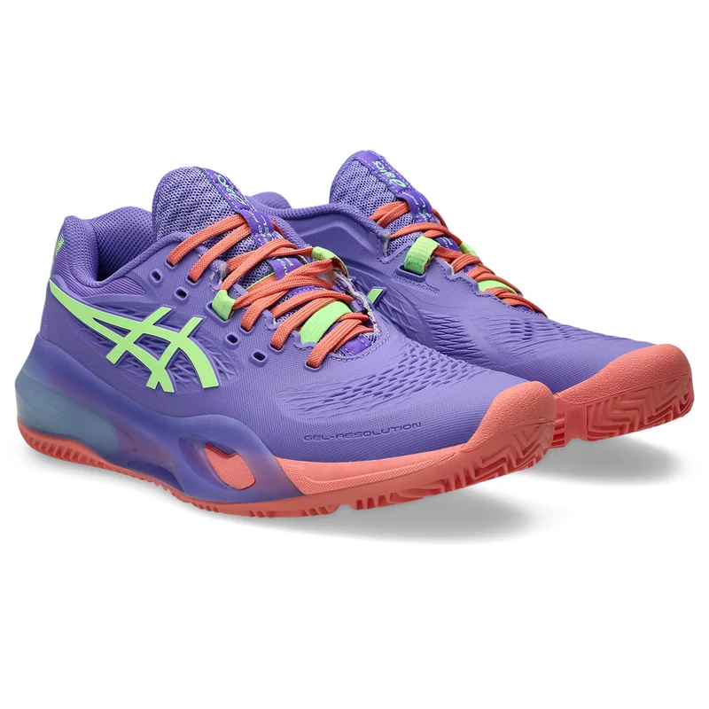 Asics Padelschoen Gel Resolution X Padel Dames Paars