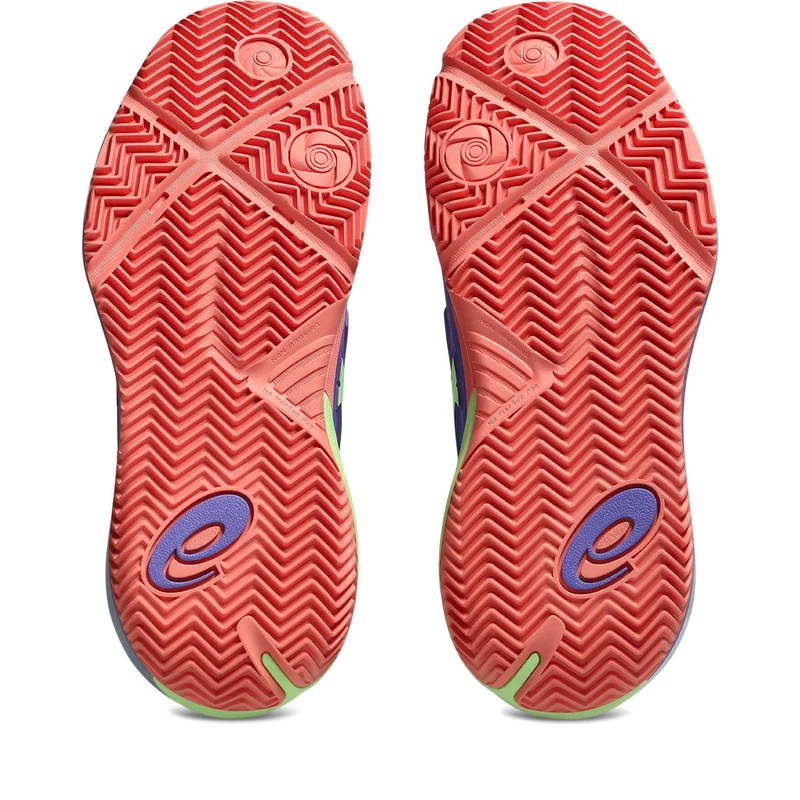 Asics Padelschoen Gel Resolution X Padel Dames Paars