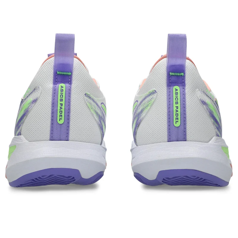Asics Padelschoen Sonicsmash FF Dames Wit Paars Oranje