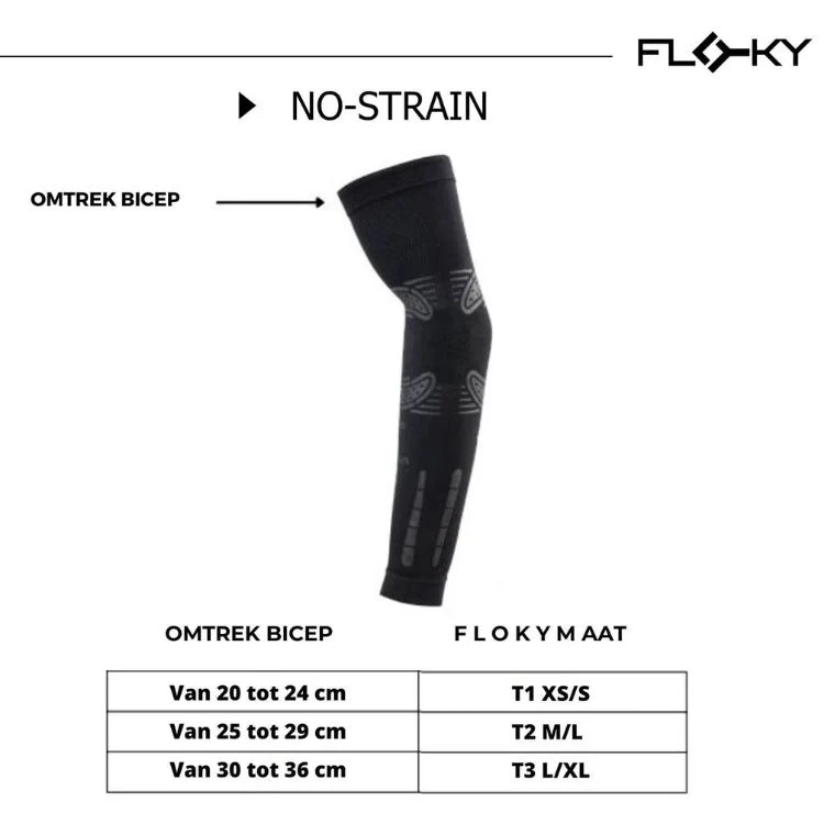 Floky Armsleeve No Strain 1-Pack Geel