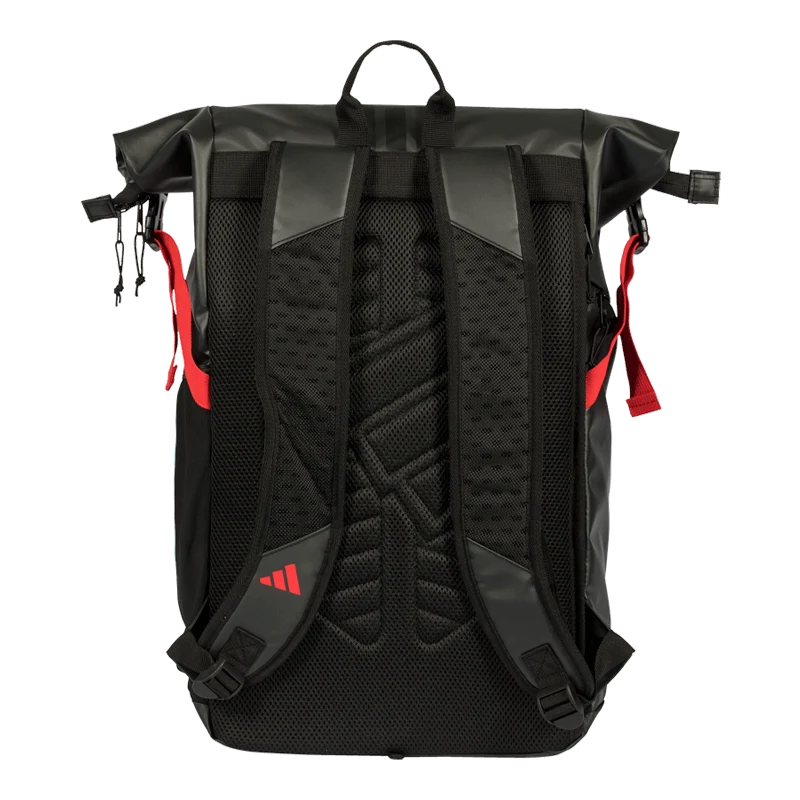 Mochila Adidas Multigame Black/Red Ale Galán 2026