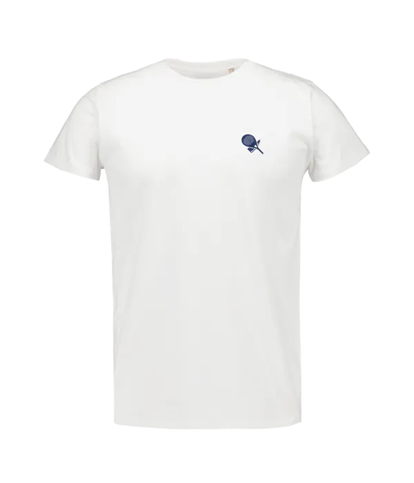 Camiseta Padel Team Gourmet Blanca Men