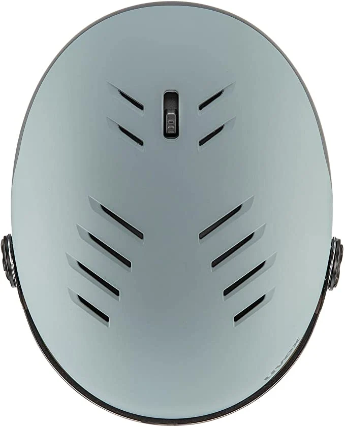 uvex WANTED VISOR Ski-Snowboardhelm glacier-rhino mat Unisex